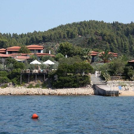 Skites Hotel Bungalows Ouranoupoli Bagian luar foto